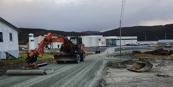 KOMATSU 228 MED GPS MASKINSTYRING